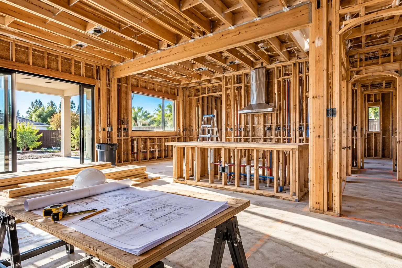 Home renovation and remodeling project by VHS Construction in Santa Ana, California
